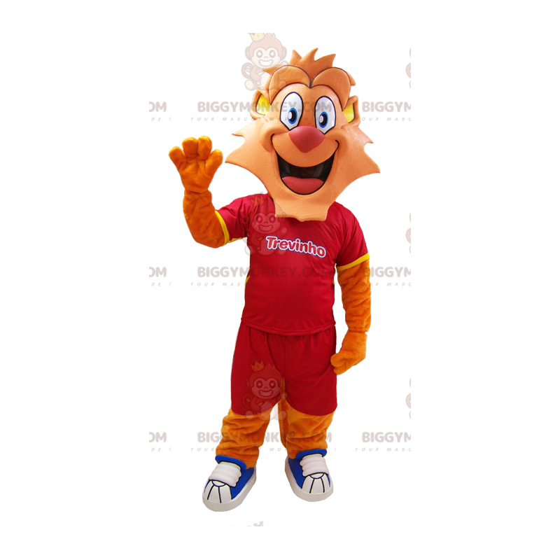BIGGYMONKEY™ tiger mascot costume from Trevinho dairy yogurt –