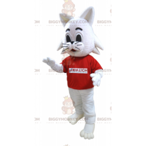 Kostým maskota značky Mialich Rabbit White Cat BIGGYMONKEY™ –