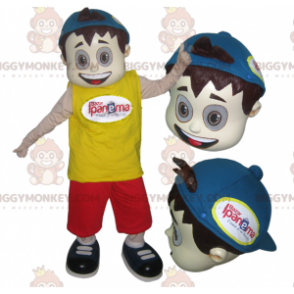 Costume de mascotte BIGGYMONKEY™ de garçon d'adolescent avec