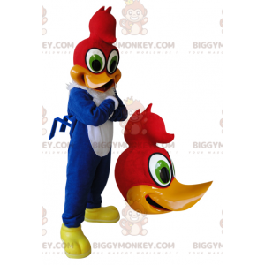 Disfraz de mascota Woody Woodpecker famoso pájaro carpintero