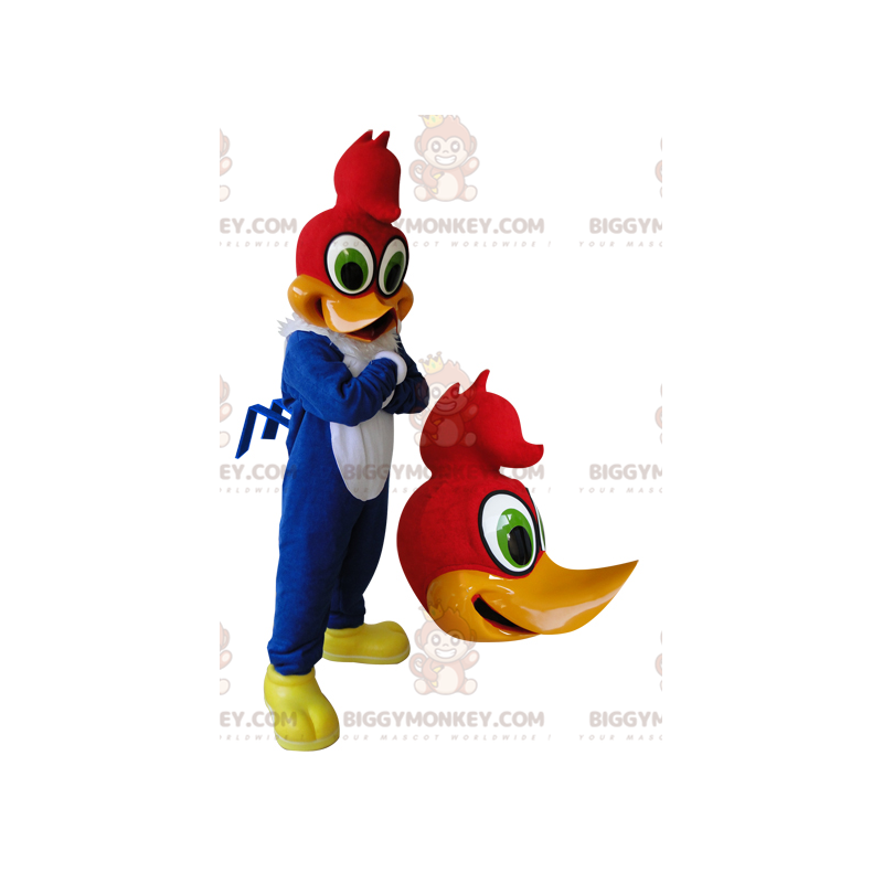 Κοστούμι μασκότ Woody Woodpecker Famous Cartoon Woodpecker