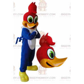 Costume de mascotte BIGGYMONKEY™ de Woody Woodpecker pivert de