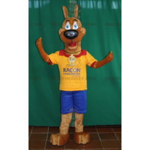 Costume da mascotte BIGGYMONKEY™ del famoso cane cartone