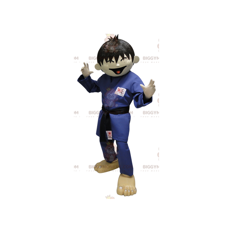 Costume da mascotte Karateka judoka BIGGYMONKEY™. Costume da