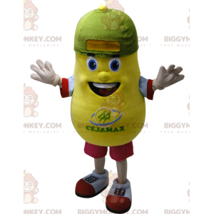 Kostým maskota obří žluté brambory BIGGYMONKEY™. Kostým maskota