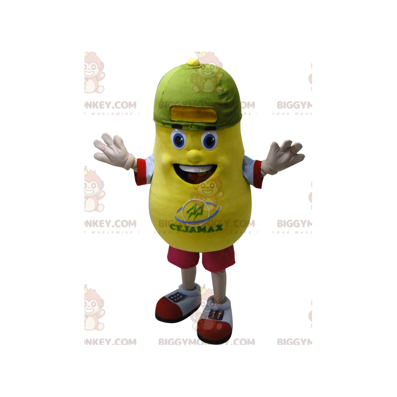 Giant Yellow Potato BIGGYMONKEY™ Mascot Costume. Potato