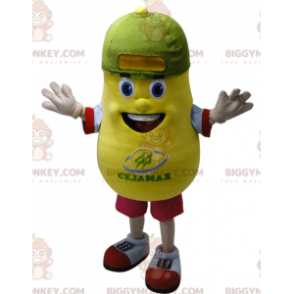 Costume de mascotte BIGGYMONKEY™ de patate jaune géante.