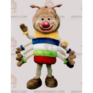 Costume de mascotte BIGGYMONKEY™ de chenille de mille pattes.