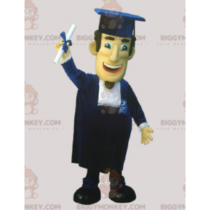 Costume de mascotte BIGGYMONKEY™ de jeune diplômé avec une