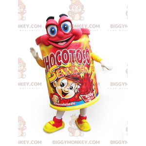 Chocolate Drink Chocotoso BIGGYMONKEY™ Maskottchenkostüm -