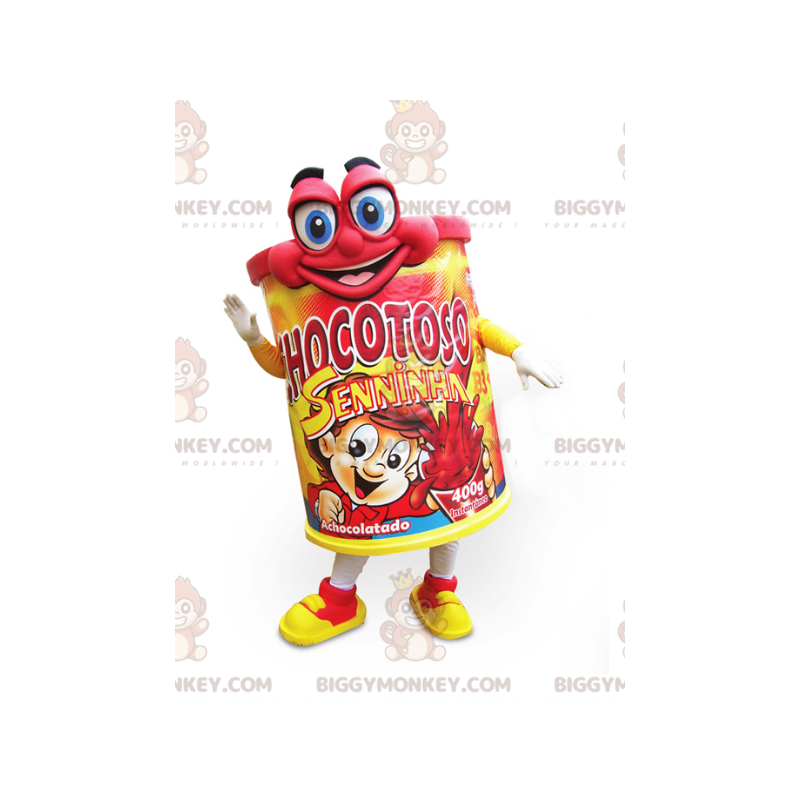 Chocolate Drink Chocotoso BIGGYMONKEY™ Mascot Costume –