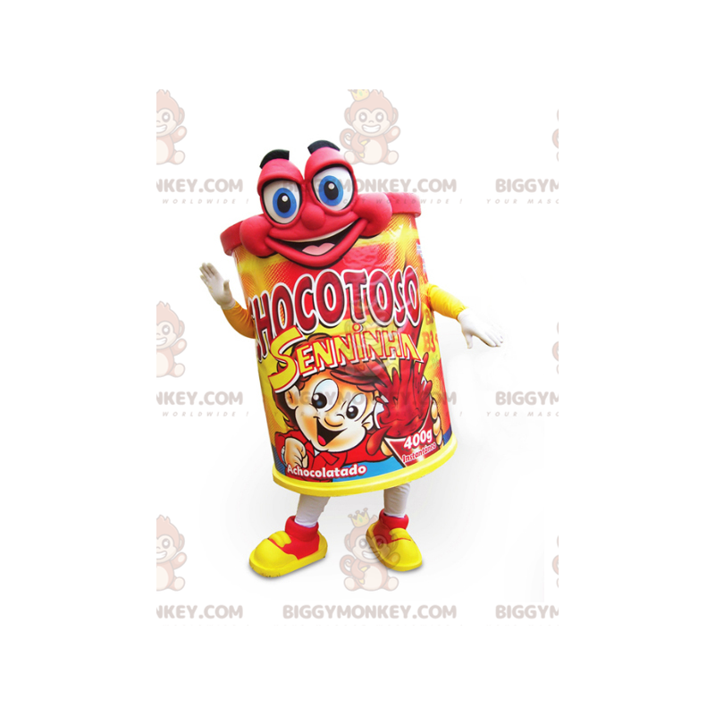 Chocolate Drink Chocotoso BIGGYMONKEY™ Mascot Costume -