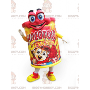 Chocolate Drink Chocotoso BIGGYMONKEY™ Mascot Costume -