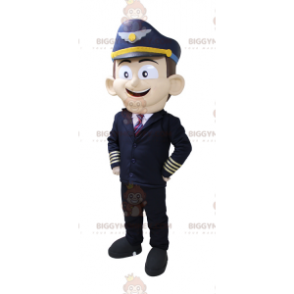 Flypilot BIGGYMONKEY™ maskotkostume. BIGGYMONKEY™ Airline Pilot