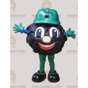 Kostium maskotka Robotnik Black Tar Man BIGGYMONKEY™ -