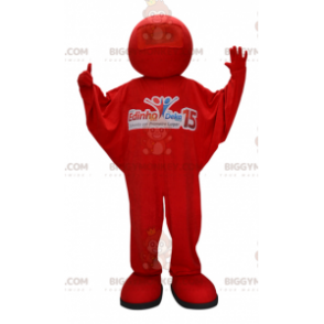 Disfraz de mascota Red Man BIGGYMONKEY™. Traje de mascota