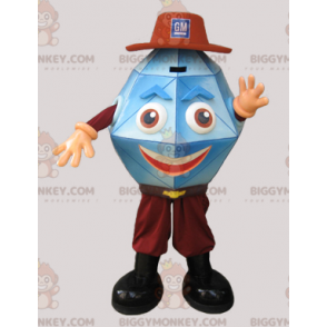 Kostium maskotki BIGGYMONKEY™ z niebieskim kamieniem