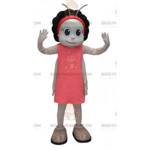 Kostým maskota BIGGYMONKEY™ s flirtujícím a ženským hmyzem