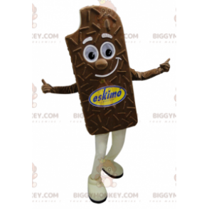 Costume de mascotte BIGGYMONKEY™ de glace au chocolat géante et