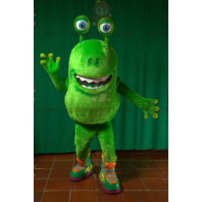 Disfraz de mascota Green Creature Alien BIGGYMONKEY™ -