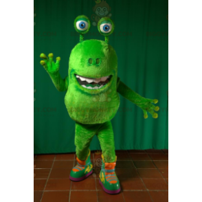 Green Creature Alien BIGGYMONKEY™ Mascot Costume -
