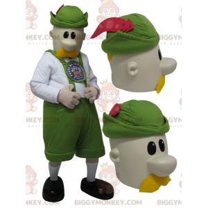 Costume da mascotte BIGGYMONKEY™ da uomo vestito con abiti