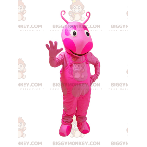 Kostium maskotka Pink Creature Insect BIGGYMONKEY™ z antenami -