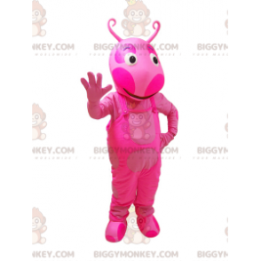 Costume da mascotte BIGGYMONKEY™ insetto creatura rosa con