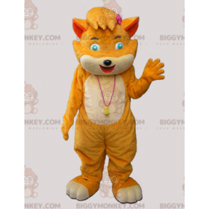 BIGGYMONKEY™ Morbido e Civettuolo Costume da Mascotte Gatto