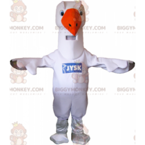 Albatros-Möwe Möwe BIGGYMONKEY™ Maskottchen-Kostüm -