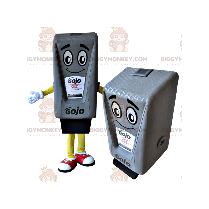 Giant Gray Ink Cartridge BIGGYMONKEY™ Mascot Costume -