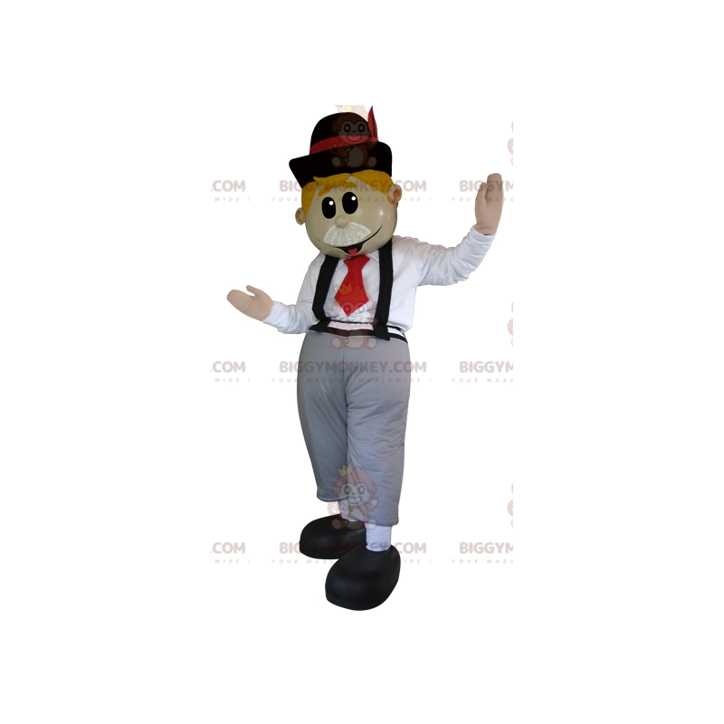 BIGGYMONKEY™ Costume da mascotte uomo divertente Formato L (175-180 CM)