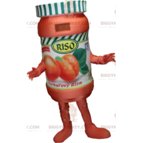 Giant Apricot Jam Jar BIGGYMONKEY™ Mascot Costume –