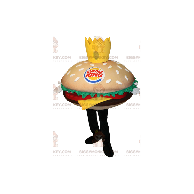 Disfraz de mascota Burger gigante BIGGYMONKEY™. Disfraz de