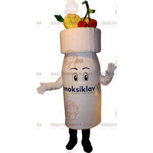 Fruit Drink Drinking Yogurt BIGGYMONKEY™ Mascot Costume -