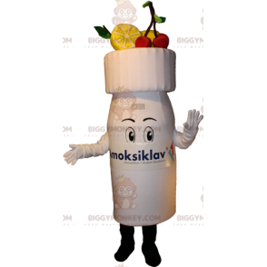 Fruchtgetränk Trinkjoghurt BIGGYMONKEY™ Maskottchen Kostüm -