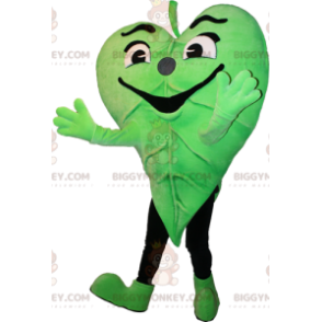 Disfraz de mascota Green Leaf BIGGYMONKEY™. Disfraz de mascota