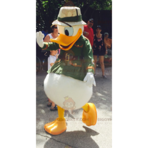 Costume de mascotte BIGGYMONKEY™ de Donald Duck habillé en
