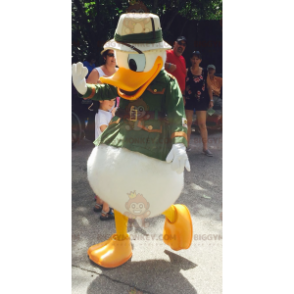 Donald Duck BIGGYMONKEY™ maskotdräkt utklädd till en