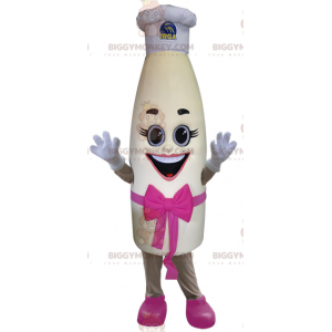 BIGGYMONKEY™ Giant Milk Bottle Mascot Costume with Hat –
