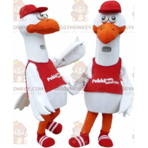 BIGGYMONKEY™s Gull Stork Seagulls Mascot - BiggyMonkey maskot