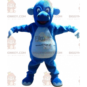 Niedliches pralles blaues Drachenwesen BIGGYMONKEY™