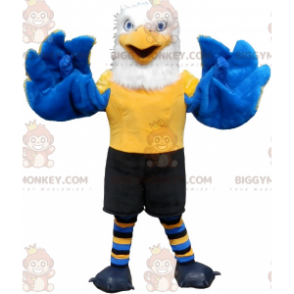 Very Successful Hairy Yellow and Blue White Eagle BIGGYMONKEY™