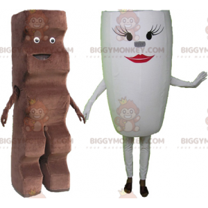 2 La mascotte di BIGGYMONKEY™: una barretta di cioccolato e una
