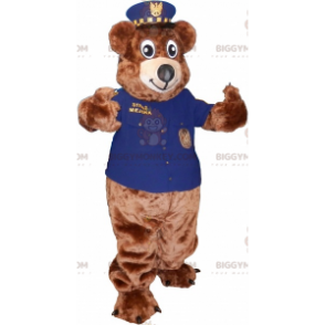 BIGGYMONKEY™ Costume da mascotte Teddy marrone con costume da