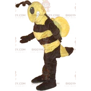 Traje de mascote de vespa amarela e preta BIGGYMONKEY™ –