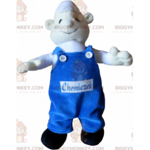 Disfraz de mascota BIGGYMONKEY™ Muñeco de nieve blanco con