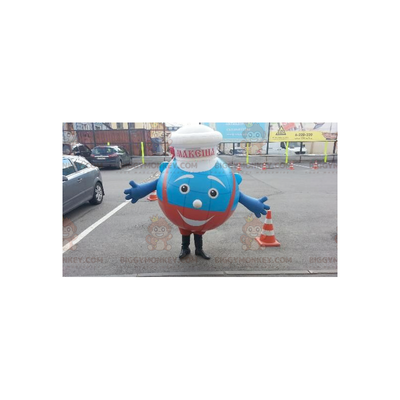 BIGGYMONKEY™ Blue Man Chef Mascot Costume - Biggymonkey.com