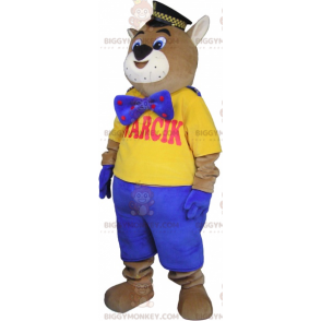 Giant Cat BIGGYMONKEY™ Mascot Costume Lynx BIGGYMONKEY™ Mascot