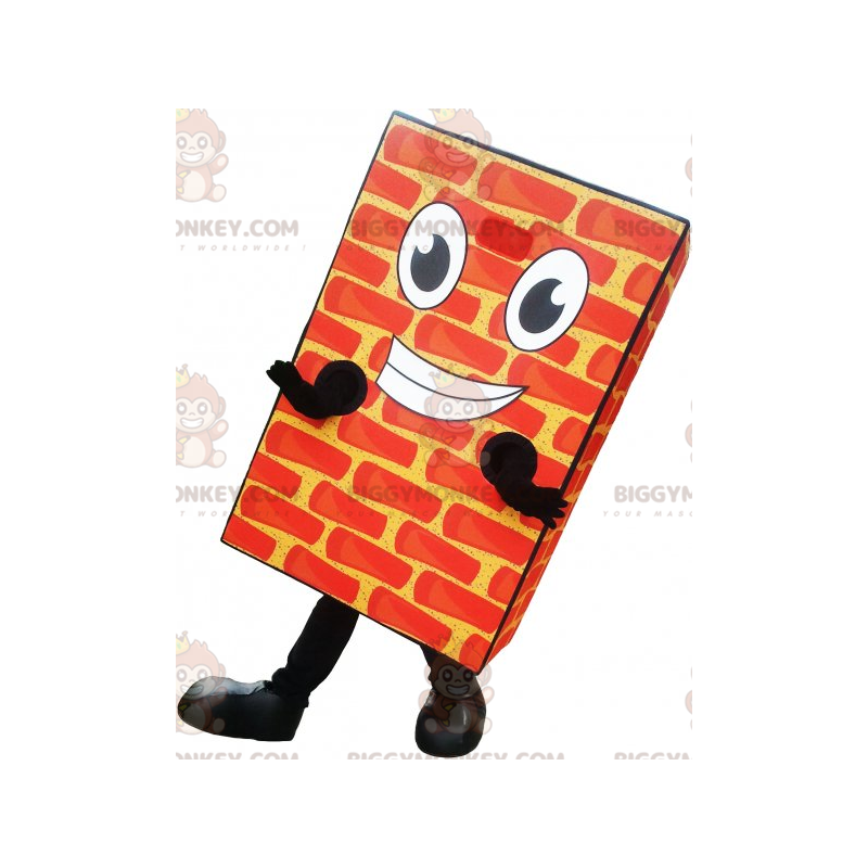 Realistic Smiling Giant Brick BIGGYMONKEY™ Mascot Costume -